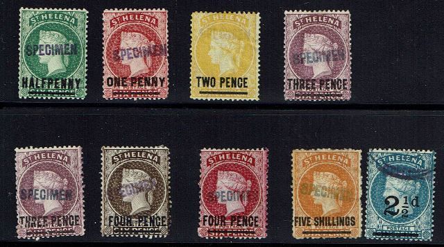 Image of St Helena SG 20/43c MM British Commonwealth Stamp